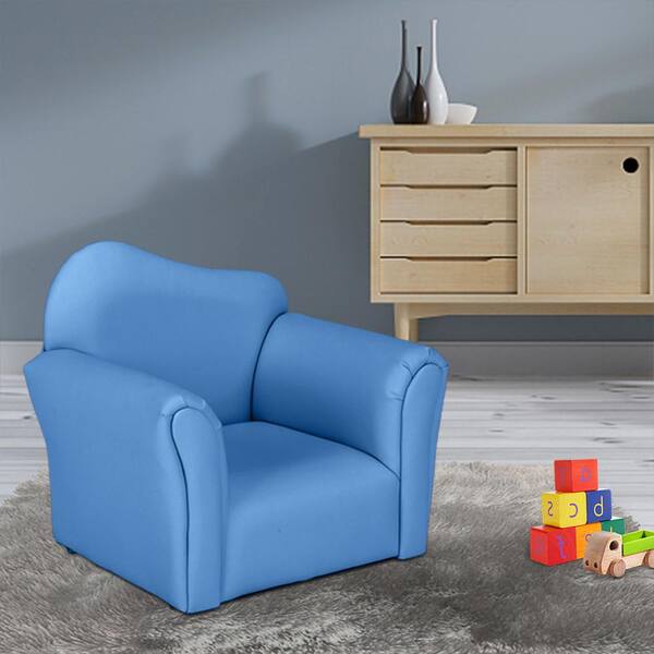 Details about   Kids Sofa Armrest Chair Lounge Couch w/ Ottoman Function Children Toddler Blue 