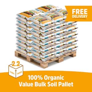 Organic Bulk Garden Soil Pallet (60 1 cu.ft. Bags)