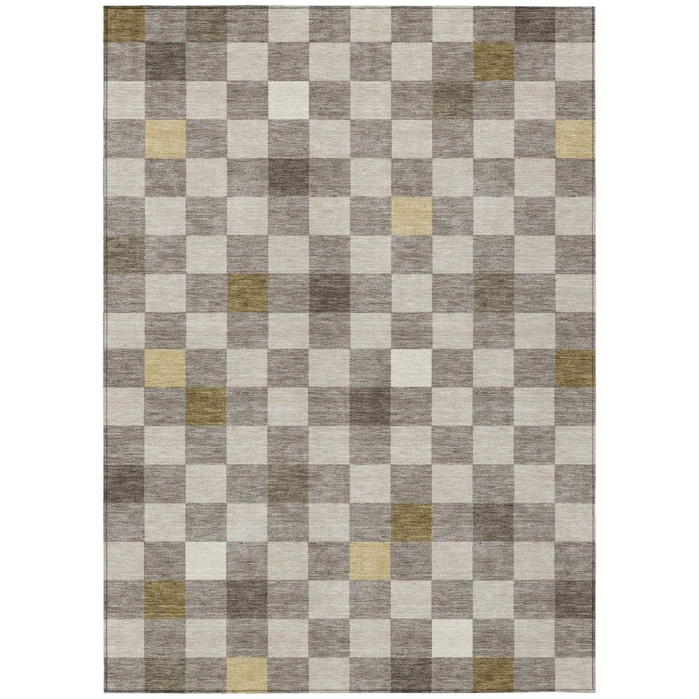 Chantille Machine Washable Indoor/Outdoor Abstract ACN2656 Taupe 5 ft. x 7 ft. 6 in. Area Rug price history on PriceWatchPro