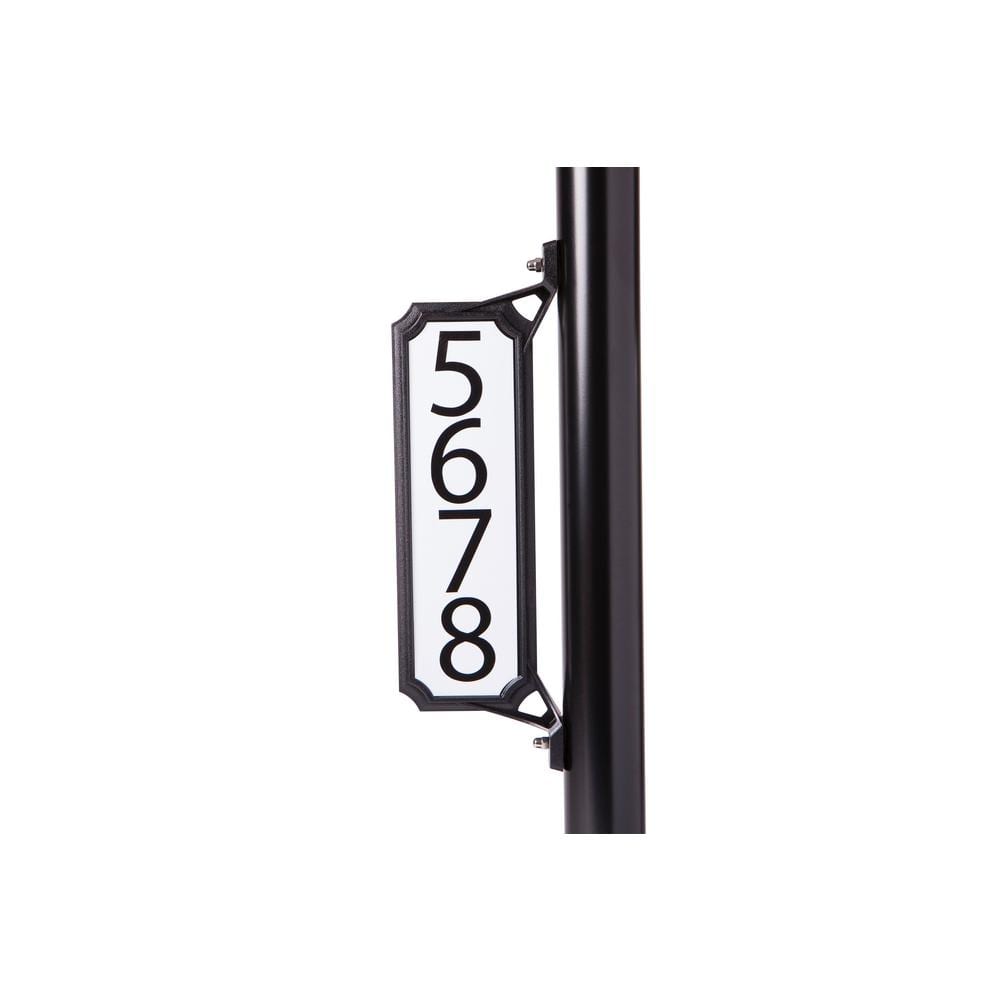 Manhattan Address Plaque Black