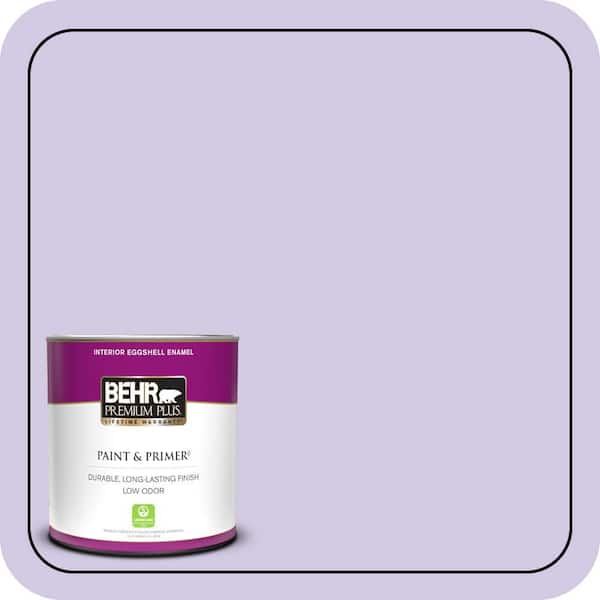 1 qt. #650C-3 Light Mulberry Eggshell Enamel Low Odor Interior Paint & Primer