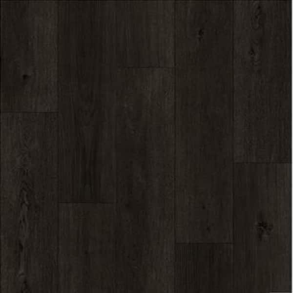 Black Noble Oak 7.5 in. x 47.6 in. Luxury Vinyl Plank Flooring 10 PLA