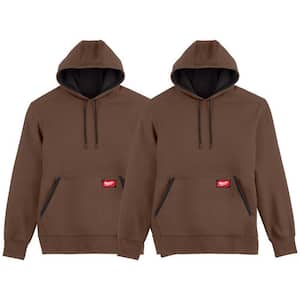 Milwaukee Men's X-Large Brown Midweight Cotton/Polyester Long