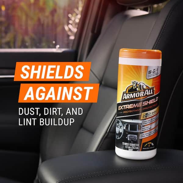 Armor All Original Protectant Wipes Cleans, Shines & Guards Car