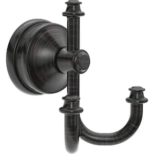 MOEN Brantford Double Robe Hook in Oil Rubbed Bronze YB2203ORB - The Home  Depot