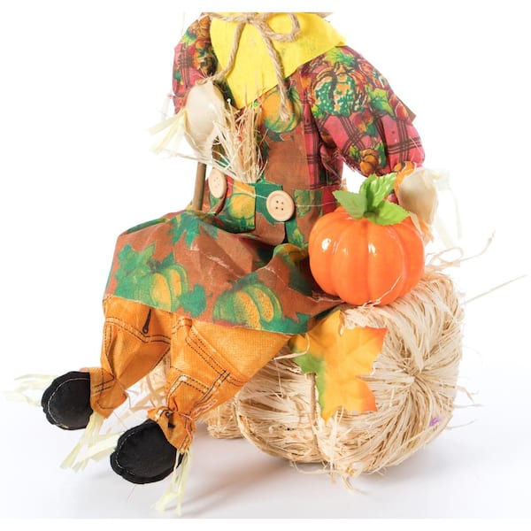 Gardenised Garden Scarecrows Boy and Girl (Set of 2) QI003720 