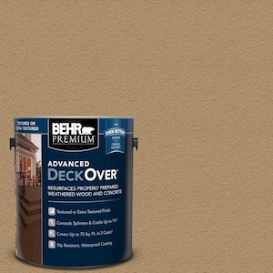 1 gal. #SC-145 Desert Sand Textured Solid Color Exterior Wood and Concrete Coating