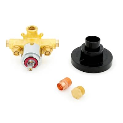 Shower Valve with Service Stops