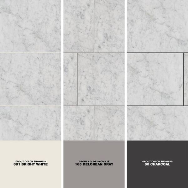 Polished Marble Floor And Wall Tile 12, Carrara Marble Tile Home Depot