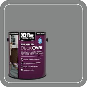 1 gal. #PFC-63 Slate Gray Smooth Solid Color Exterior Wood and Concrete Coating