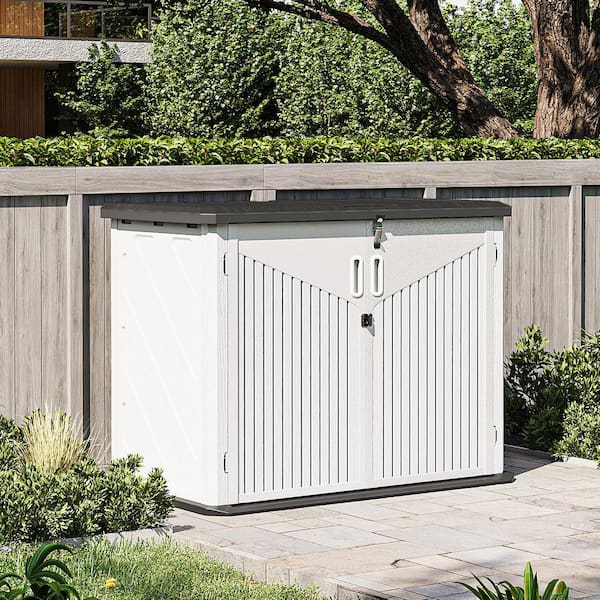 Sizzim 52 in. W x 28 in. D x 39 in. H Horizontal Outdoor PE