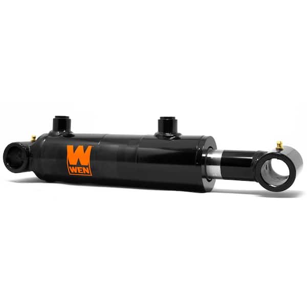 WEN Cross Tube Hydraulic Cylinder with 1.5 in. Bore and 8 in. Stroke