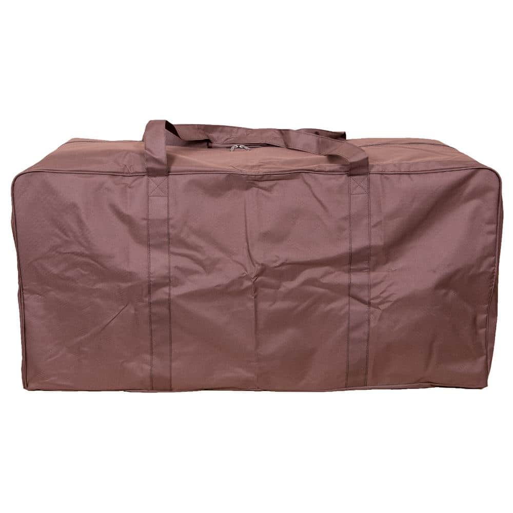 Mocha Cappuccino 58 Inch Polyester Cushion Storage Bag