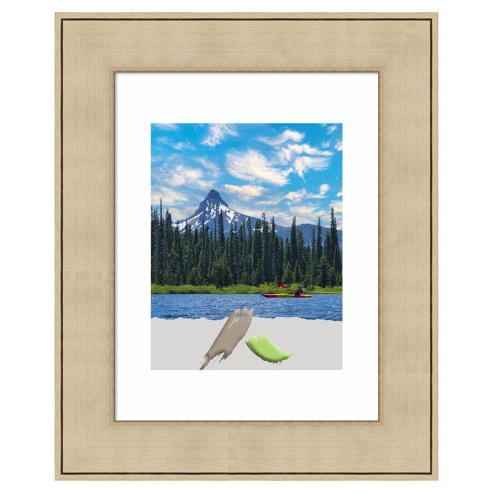 Classic Honey Silver Polystyrene Wall Picture Frame