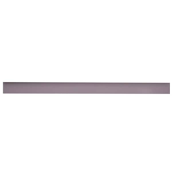 Bremen Cabinetry Bremen Shaker Gray 4 in. W x 0.25 in. D x 96 in. H Toe Kick