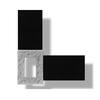 Silvermine Stone 5.25 in. x 7.25 in. Stone Outlet Box in Slate (Each) SL-XX-XX-OB