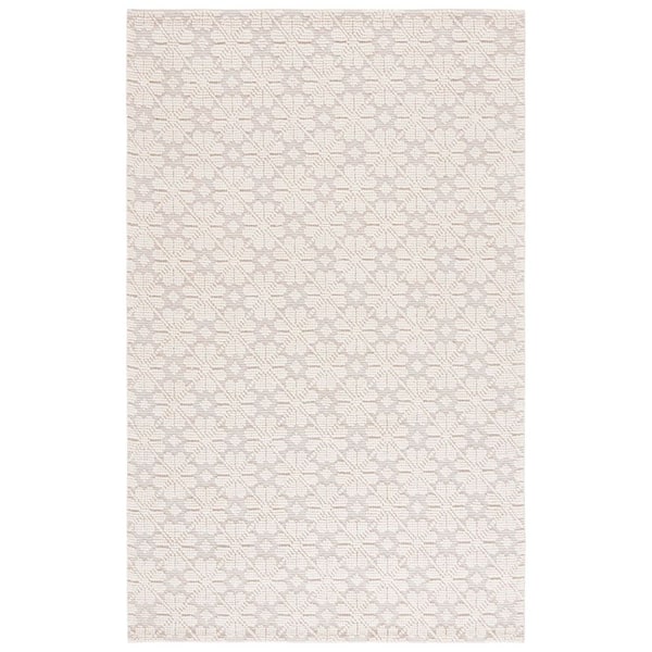 Vermont 5 ft. x 8 ft. Ivory Geometric Area Rug