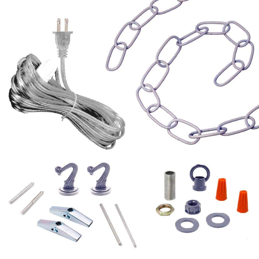 18 ft. Brushed Nickel Swag Light Kit price history on PriceWatchPro