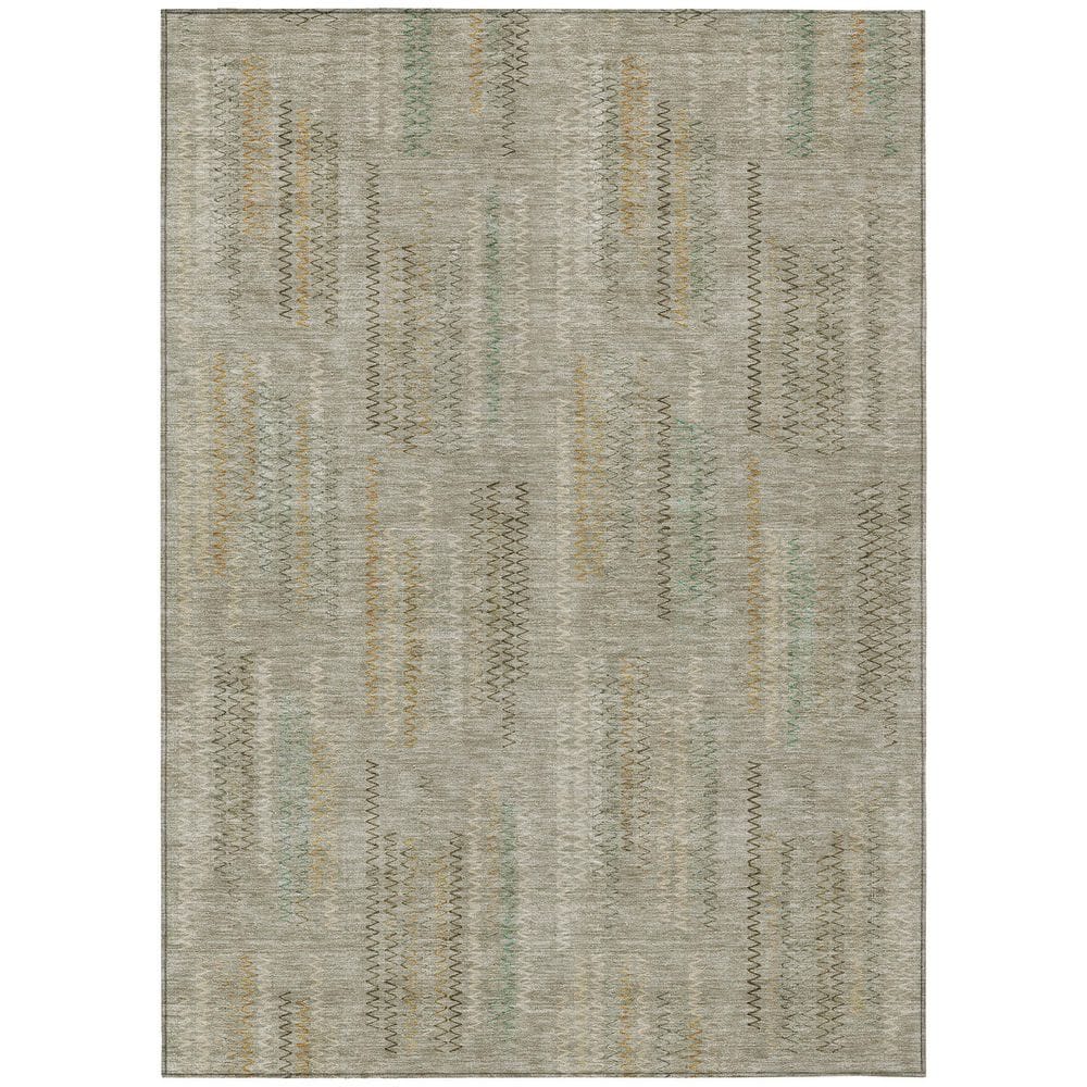 Chantille Machine Washable Indoor/Outdoor Abstract ACN2887 Khaki 9 ft. x 12 ft. Area Rug price history on PriceWatchPro