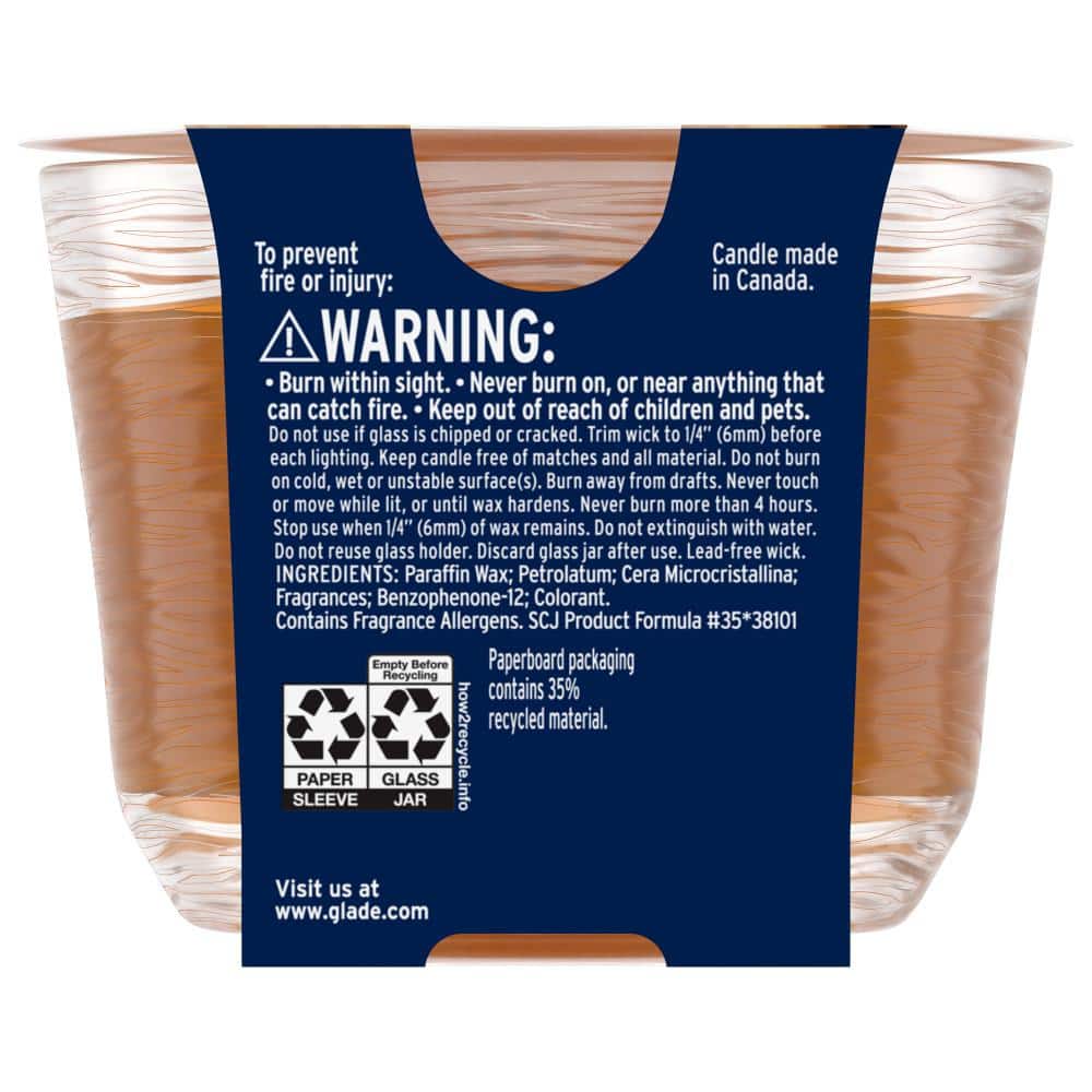Comforting Cashmere Woods Brown Scented Jar Candle 6.8 oz