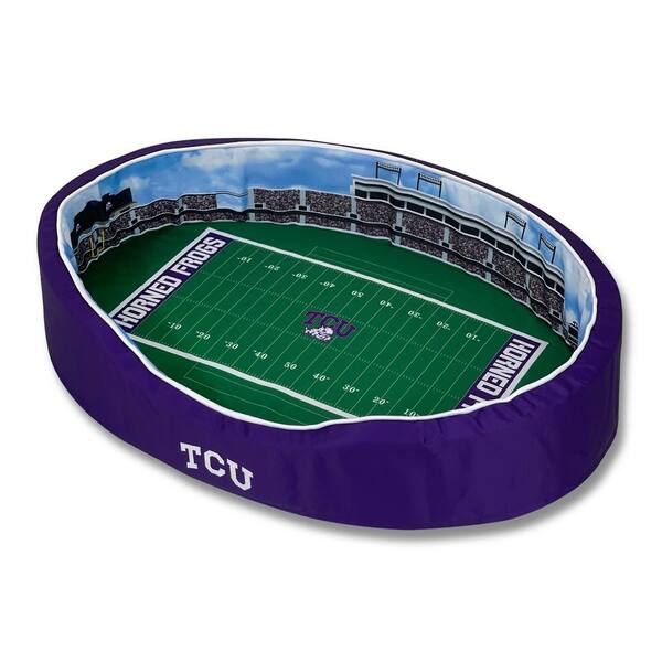 StadiumSpot Large TCU Stadium Pet Bed