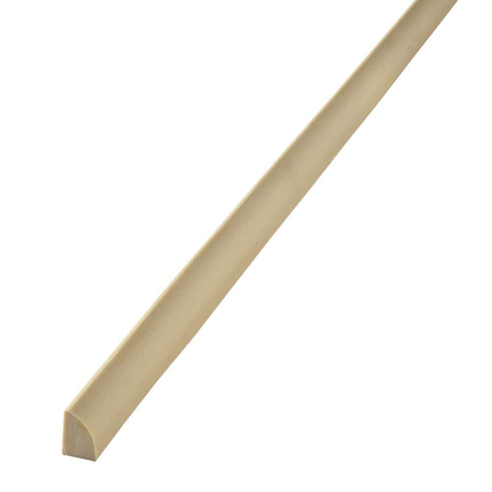 Alexandria Moulding 3/8 po x 3/4 po x 8 pi Moulure décorative en