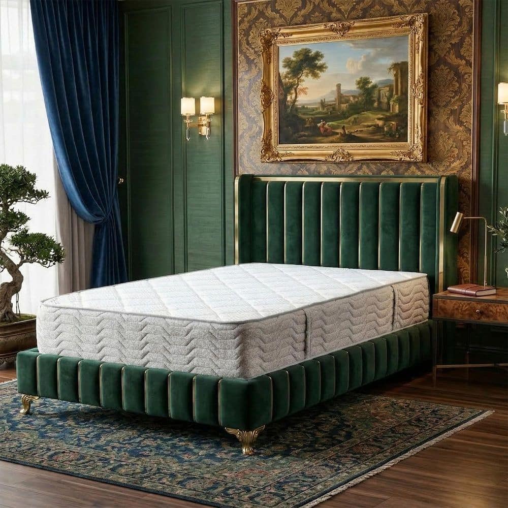 Minerisleep Full Firm 12 in. Hybrid Mattress-Rock Salt Quilted Top, Pocketed Coils, Made in USA, Bed in a Box price history on PriceWatchPro