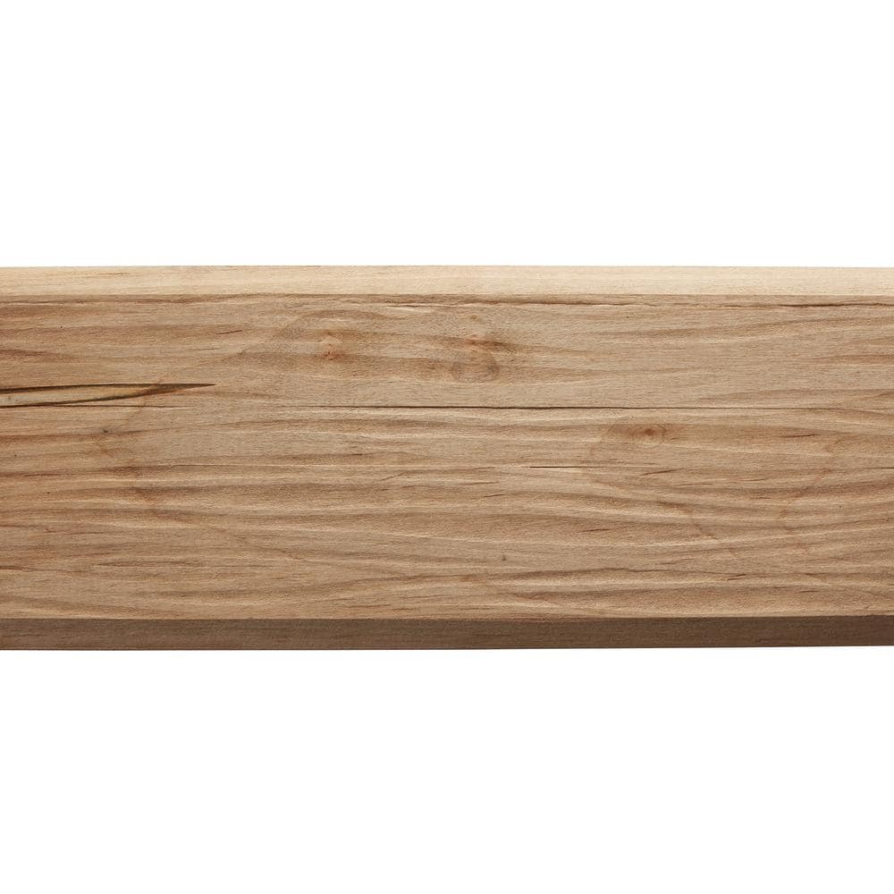 Rustic Unfinished Ambrosia Maple 8-Foot Decorative Beam