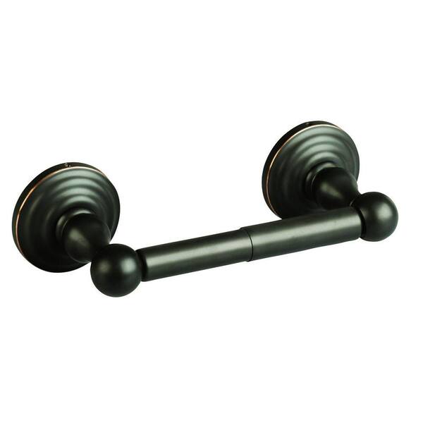 Design House Calisto Double Post Toilet Paper Holder in Oil Rubbed Bronze