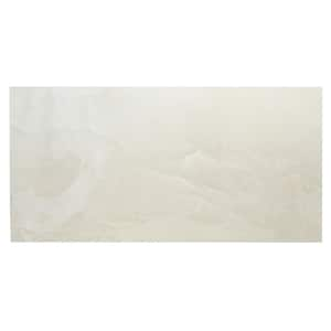 Splendor White 24 in. x 48 in. Lappato Porcelain Rectangular Wall and Floor Tile (10 Cases/155 sq. ft./Pallet)