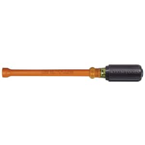 11/32 in. Insulated Nut Driver with 6 in. Hollow Shaft- Cushion Grip Handle