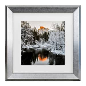 David H Yang The Last Sunshine Matted Framed Photography Wall Art 14.5 in. x 14.5 in.