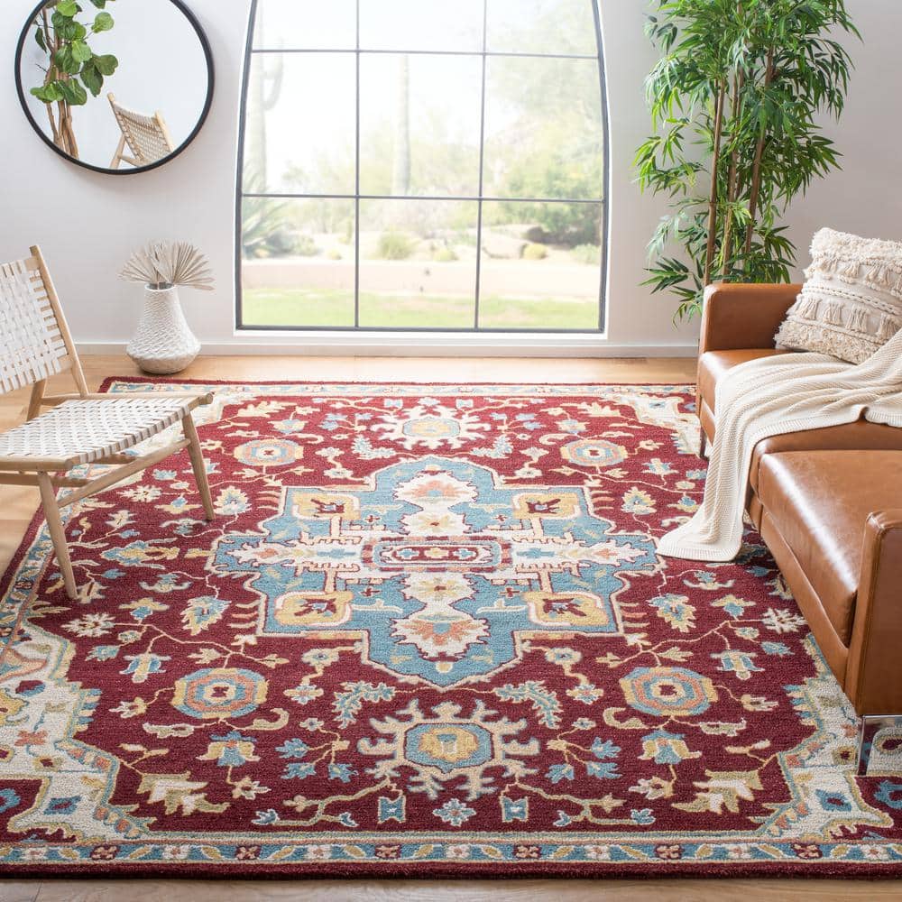 Red And Blue Area Rugs