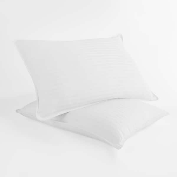 Fern & Willow Down Alternative Plush Adjustable Fill Pillow, Standard, 2 Pack