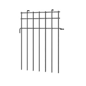 17 inches (H) X 25 feet (L) Animal Barrier Fence, Garden Fence, Rustproof Garden Fence, 25 Pieces