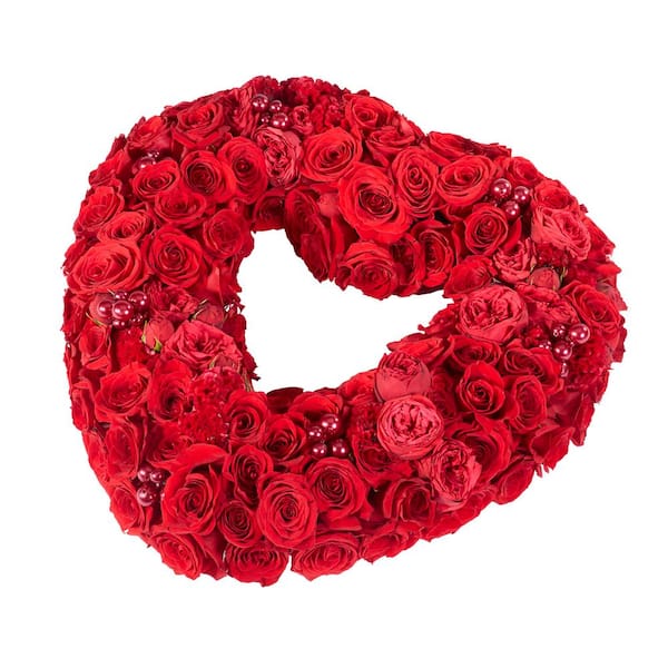 Heart Shaped Foam Rose – Cody's Floral Design