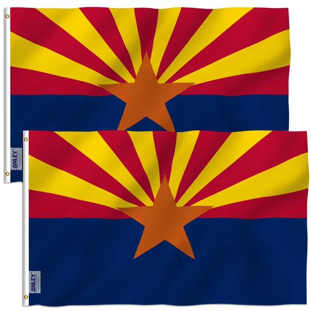 Arizona State 3x5 Foot Polyester Flag with Brass Grommets