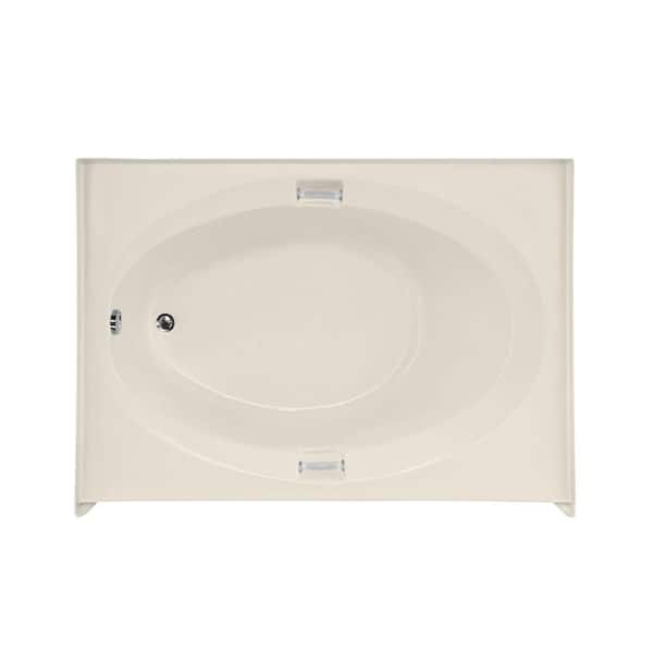Hydro Systems Sonoma 60 in. Acrylic Rectangular Drop-in Whirlpool and Air Bath Bathtub in Biscuit