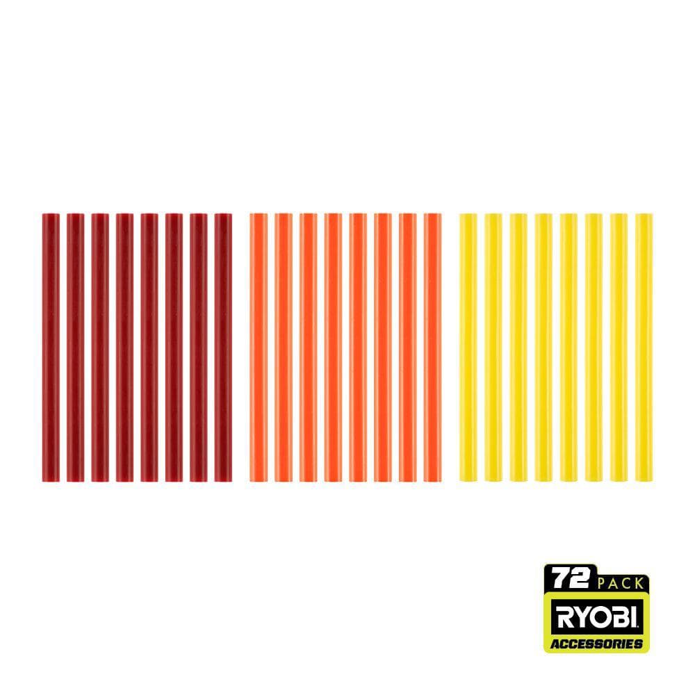 72PC Mini Size Color Glue Sticks (Red, Orange, Yellow) price history on PriceWatchPro