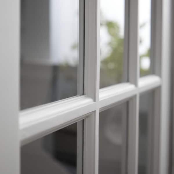 MMI DOOR 72 in. x 80 in. Right Hand Active Primed Composite Glass