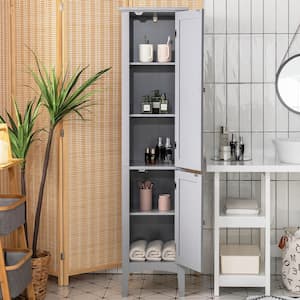 15/18cm Drawer Type Kitchen Narrow Gap Rack - European Gap Storage Cabinet  & Bathroom Storage Cabinet. Ready-to-assemble, eco-friendly, and available  in 3 or 6 layers. Thickened PP plastic material with pulleys. Perfect