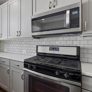 New Version Warm White with Black Grout 12 in. x 12 in. Vinyl Peel and Stick Tile for Kitchen Backsplash(8.2 sq.ft./Box)