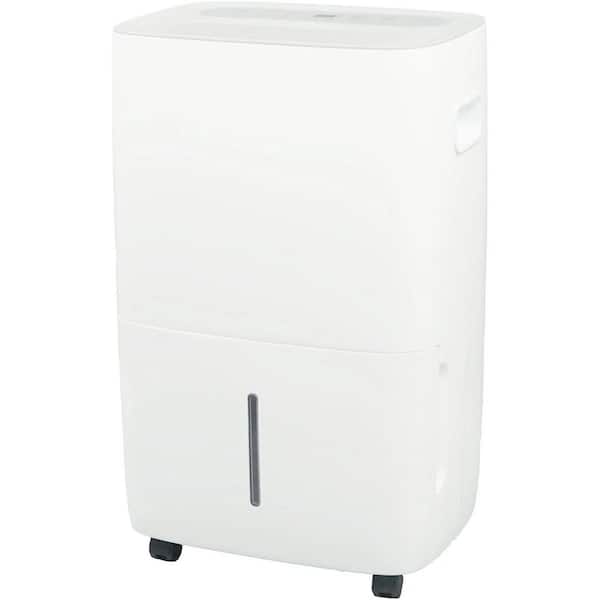 35 pt. 250 sq. ft. Quiet Dehumidifier in. White with with Bucket for Home, Basement, with Auto Defrost, 24H Timer