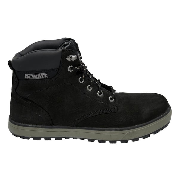 DEWALT Men's Plasma 6 Inch Work Boots - Steel Toe - Black Size 11(W)