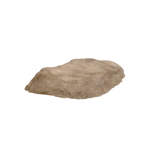 Unbranded 32 in. x 23 in. x 4.5 in. Fiberlite Medium Skimmer Imitation Tan Landscape Rock