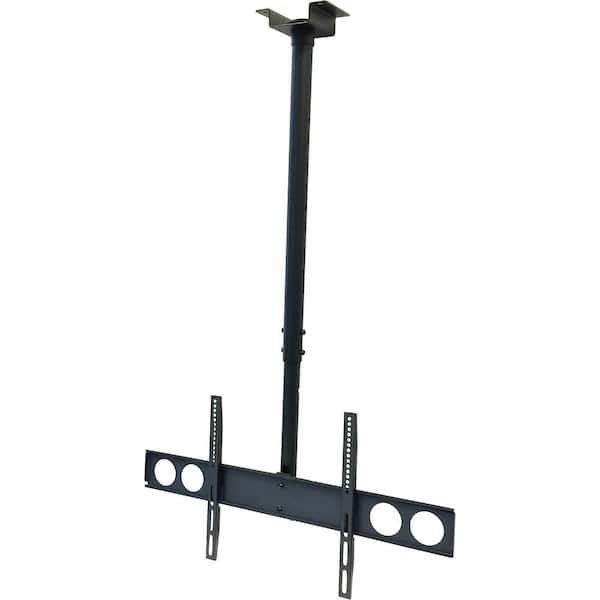 MegaMounts Tilting Ceiling Mount For 37 in. to 70 in. Television Mount in Black