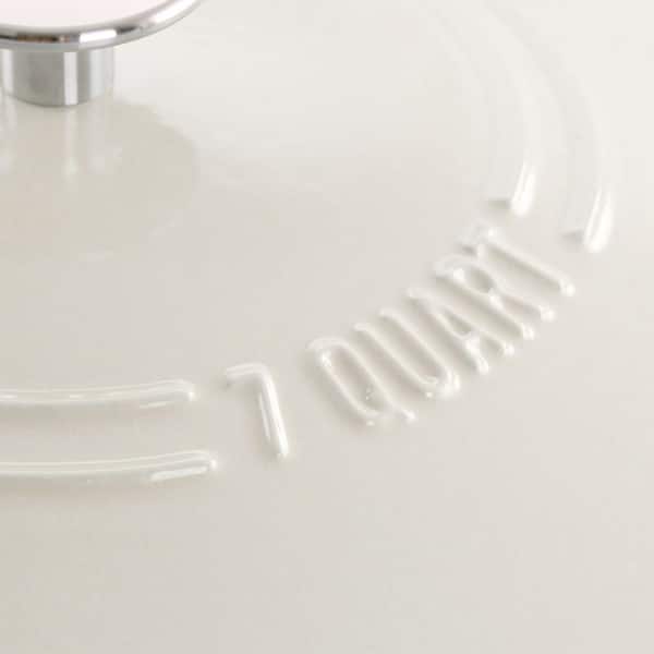 Le Creuset Signature Cast Iron 7.25 qt. White Round Dutch Oven