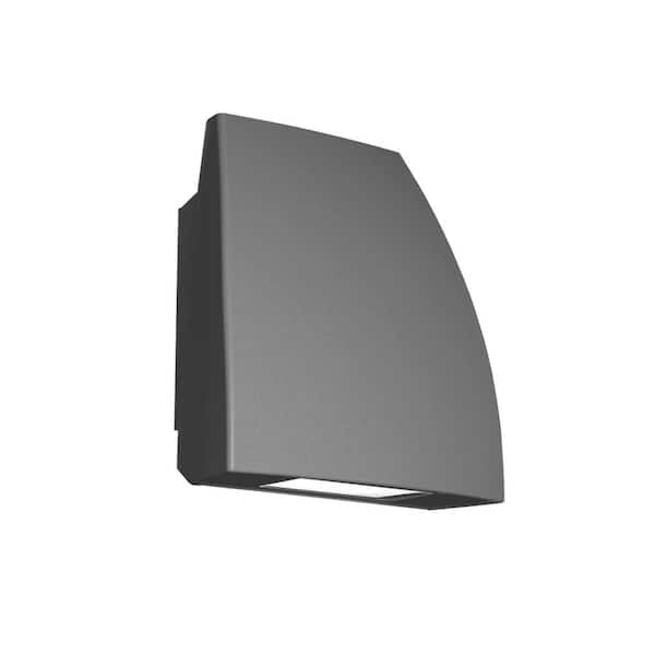 WAC Lighting Endurance Fin 27-Watt Graphite Outdoor Integrated LED Flood Light, 3000K