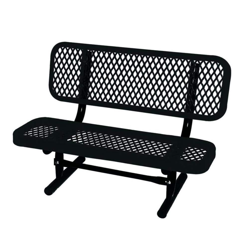 3 ft. Diamond Black Commercial Park Preschool Bench price history on PriceWatchPro