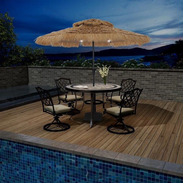 draped patio umbrella PURPLE LEAF 15x9ft Double-Sided Rectangular Outdoor Market with Base, Light Grey quality reclaimed Eco Timber wood pole and a durable fiberglass frame Patio Umbrellas  Insteading